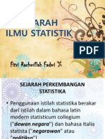 Sejarah Statistik