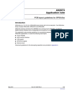 An2674 Application Note: PCB Layout Guidelines For Spear3Xx