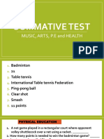 Summative Test