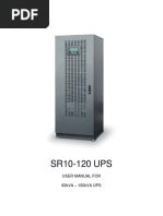 User Manual - SR 60-80-100kva