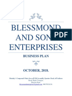 Bessmond Business Plan