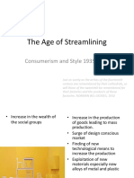 The Age of Streamlining