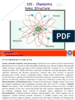 Atomic Structure: CY 101-Chemistry