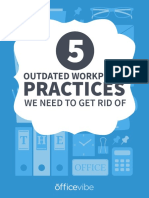 5 Outdated Practices