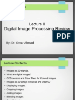 Digital Image Processing Review: Computer Vision