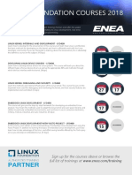 Linux Foundation Courses Delivered by Enea h2 2018