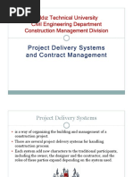 7-Project Delivery Systems