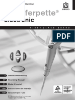 Manual Transferpette Electronic Brand