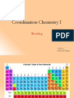 4-Coordination Chemistry I