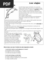 Practica de Lectura - Cuento Los Viajes Del Delfín