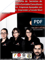 Portafolio Servicios Contables Empresas Fondo Emprender Centro Contable