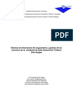 Sistema de Información de Seguimiento y Gestión de Los Procesos de La Academia de Baile Generación Timbera Edo Aragua