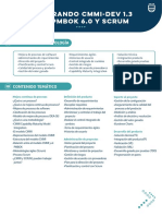 Integrando Cmmi Dev 1.3 Con Pmbok 6.0 y Scrum 48h