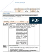 Sesión de Aprendizaje Identificamos Representaciones Sociales de La Resiliencia en Obras Literarias y Canciones