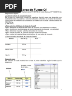 Cálculo de Carga de Fuego QF