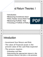 Risk and Return Theories (Financial Management - Manajemen Keuangan)