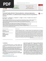 Tramadol Hydrochloride: Pharmacokinetics, Pharmacodynamics, Adverse Side Effects, Co-Administration of Drugs and New Drug Delivery Systems