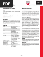 Fosroc Nitomortar UA: Two-Part Epoxy Resin Mortars Uses Application Instructions