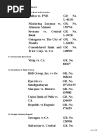 Classsification of Banks - Cases