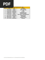 Comity Pune Holiday List - 2019 SL. No. Date Day Holiday