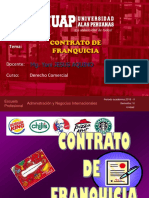 Contrato de Franquicia Clases