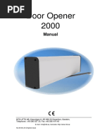 Access-Door Opener Manual PDF