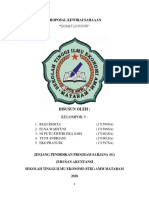 Proposal Kewirausahaaan