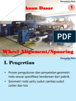 Pengetahuan Dasar: Wheel Alignment/Spooring