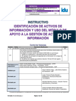 In-Ti-13 Instructivo Activos de Información Chie Sgsi V - 2.0 PDF