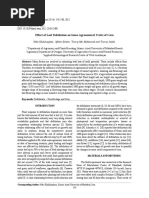 Effect of Leaf Defoliation On Some Agronomical Traits of Corn