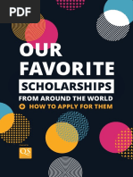 Our Favourite Global Scholarships and How To Apply For Them