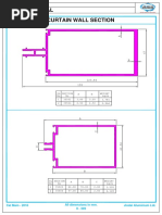 Curtain Wall Section