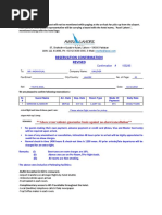 Reservation Confirmation Revised: Above Reservation/s Guarantee Basis Against No-Show/cancellation