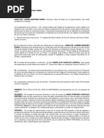 Escrito Inicial de Demanda y Convenio de Divorcio Incausado 