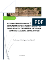 Ensayo de Puente Geotecnico