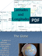 Latitudes and Logitudes