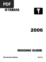 YAMAHA Rigging Guide 2006