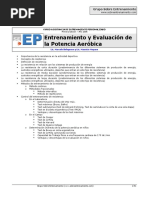 EP1 - Entrenamiento y Evaluación de La Potencia Aeróbica