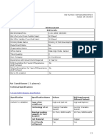 Bid Document Bid Details: Air Conditioner (2 Pieces)