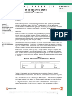 Thermal Isolation of Accelerometers