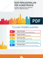 Prosedur Penjadwalan Proyek Konstruksi: Jurusan Bisnis Konstruksi Dan Properti Kelas Xi Semester Ganjil