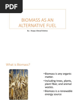 Biomass As An Alternative Fuel