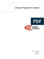 CANopen Programmer's Manual PDF