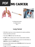 Lung Cancer: Dr. Bhupendra Kaushik Dr. Deepti Sharma MU-2