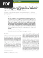 Strategies of Plant Establishment of Two Cerrado Species