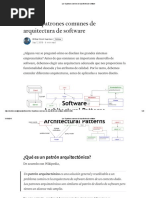 Los 10 Patrones Comunes de Arquitectura de Software