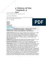 The Early History of The Cochlear Implant:: A Retrospective