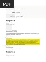 Evaluacion Unidad 1 Costos de Procesos