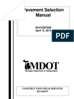 MDOT Pavement Design and Selection Manual 257723 7