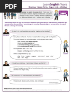 British Council Notes (Gerunds and Infinitives) PDF